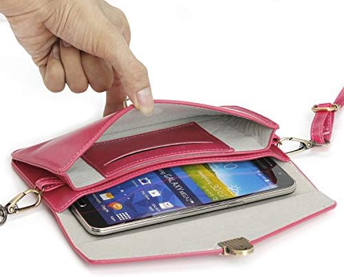 LVSHANG telefon kılıfı Kılıf Deri Küçük Crossbody Cep Telefonu Çanta Cüzdan Çanta Omuz Askısı ile iPhone 6 7 8 Artı Xs Xs Max,