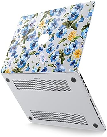 Cavka Sert Kabuk Kılıf Değiştirme için MacBook Pro 13 A2338 2020 Hava 13 A2179 Retina 2015 Mac 11 Mac 12 Desen Mavi Dizüstü