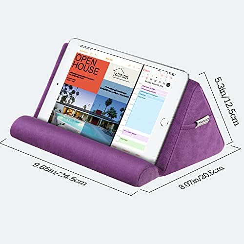MoKo Tablet Yastık Standı, yastık Lap Tutucu için iPad Tablet kadar 11 Noel Hediyesi için, eReaders, Fit iPad 9 10.2, iPad
