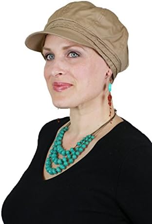 Newsboy şapka kadınlar için kanser Şapkalar pamuk sevimli Beyzbol Cabbie Kemo kap