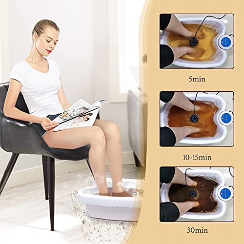 İyonik Ayak Banyosu Detoks Makinesi, Lecaug Profesyonel İyonik Detoks Ayak Banyosu İyon Temizlemek İyonik Detoks Ayak Banyosu