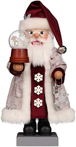 Alexander Taron 0-831 Christian ULBRİCHT Fındıkkıran-Snowglobe Santa, Kırmızı