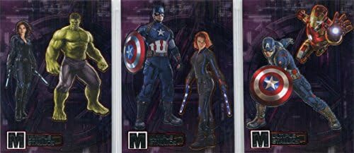 Marvel Avengers Ultron Çağı Çoklu Metalikler Çift Komple 12 Kart Seti