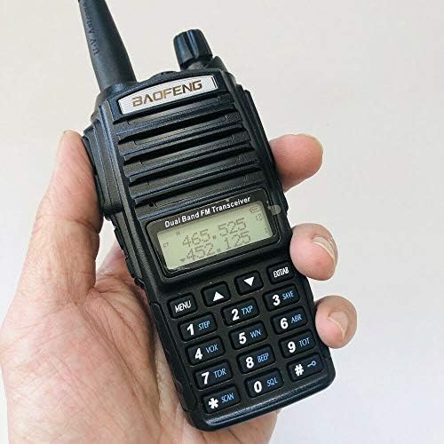 Baofeng UV-82 8 Watt Yüksek Güç 2 Yönlü Radyo Dual Band UHF VHF Üçlü Güç 8 w / 5 w / 1 w Walkie Talkie