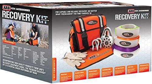 Herhangi Bir Offroad Macerası için ARB RK9 Premium Kurtarma Kiti, Tam Renkli bir Kutuda Paketlenmiş Daha Eksiksiz 4x4 Kurtarma