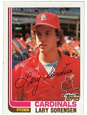 Lary Sorensen-St. Louis Kardinaller (Beyzbol Kartı) 1982 Topps 689 NM / MT