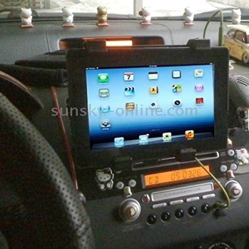 Lıngland 2 in 1 (Klima Havalandırma Tutucu + Araç Tutucu) iPad, iPad Mini, Diğer Sekme(Siyah) Araba Cep Telefonu Desteği araba
