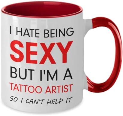 Seksi olmaktan nefret ediyorum ama ben bir dövme sanatçısıyım, bu yüzden elimde değil. Dövme sanatçısı için en iyi hediye İki