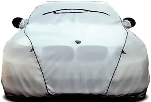 TPH Fırtına Geçirmez Gümüş Serisi Özelleştirilmiş fit Açık Gümüş Araba Nissan için Siyah Boru ile Kapak 300ZX