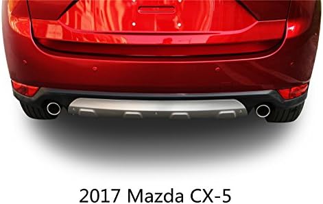 Kingcher Arka Ön Tampon Koruma Mazda CX-5 CX5 2017 2018 2019 kızak plakası Kapak Koruyucu Paslanmaz Çelik