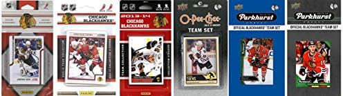 NHL Chicago Blackhawks BHAWKS617TS Erkek sporla ilgili ticaret kartları, Kahverengi, Tek Beden
