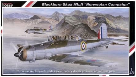 Özel Hobi Blackburn Skua Mk II Avcı Norveç Kampanyası (1/48 Ölçek)
