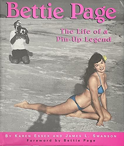 Bettie Page İmzalı Pin-Up Efsanesinin Hayatı Kitabı (JSA ) - TV Dergileri