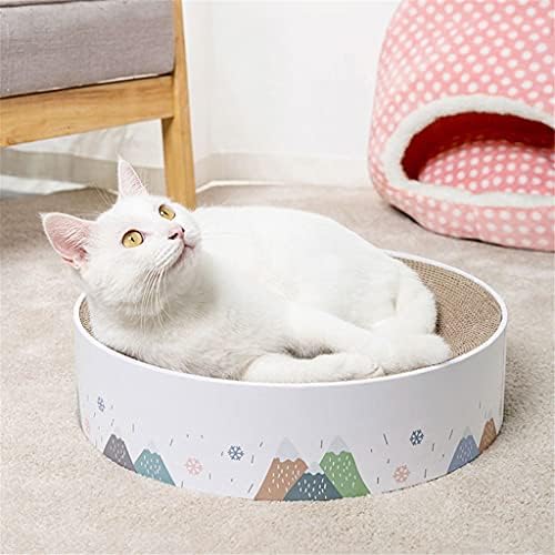 FEGOCLT Kediler tırmalama panosu Oluklu Scratcher Ped Yavru Scratch Oyuncak Kediler Kanepe yatak Salonu Kanepe Taşlama Çivi