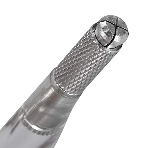Nitrip Akrilik + Paslanmaz Çelik Kaş Dövme Microblading Düz Bıçak İğne Kalem Yarı Kalıcı Makyaj Nakış Manuel Aracı için Manuel