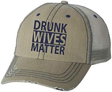 Trenz Gömlek Şirketi Kadın İşlemeli Sarhoş Eşleri Madde Sıkıntılı Beyzbol Şapkası