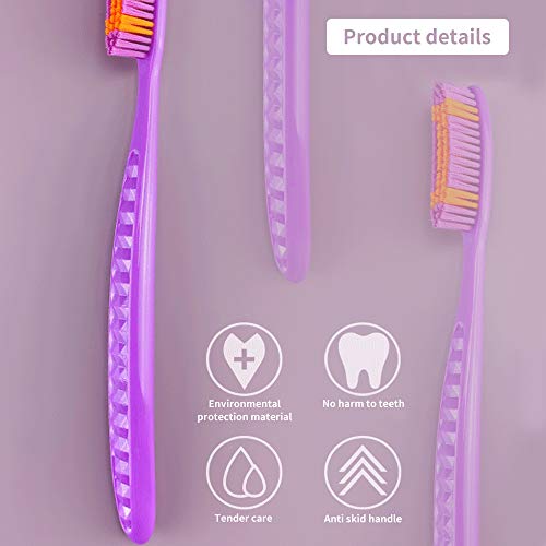 Ekstra Uzun Dev Kafa Diş Fırçası Diş Etlerini Temizlemeye ve Dişlerinizi beyazlatmaya Yardımcı Olur-4 Adet
