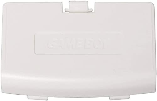 Gameboy Advance GBA Konsolu için pil Arka Kabuk Kapı Kapak Kılıfı Değiştirme (Beyaz)