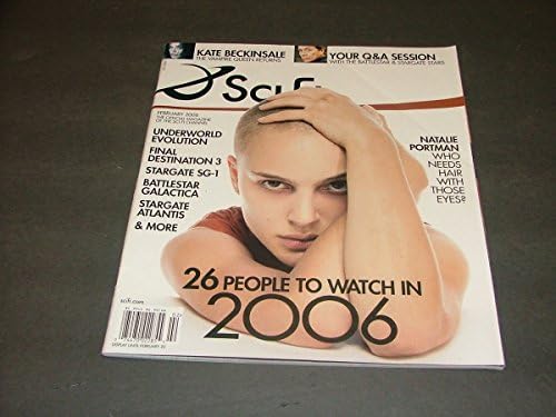 Bilim Kurgu Dergisi Şubat 2006 Kel Natalie Portman (Sevimli değil mi?) yeraltı Dünyası