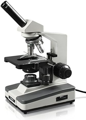 Parco Scientific RCM-602-L Monoküler Bileşik Mikroskop, 10x WF Mercek, 40x-1000x Büyütme, LED Koehler Aydınlatma, Koaksiyel