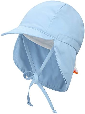 Livingston Çocuk SPF 50 + UV Güneş Işını Koruyucu Safari Şapka w/Boyun Kapağı Güneş Şapkası Bebek için
