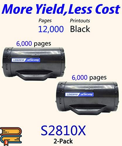 ColorPrint Uyumlu Toner Kartuşu Değiştirme için Dell S2810dn S2810X ile Çalışmak H815dw 593-BBMF 593-BBML 47GMH S2810 S2815