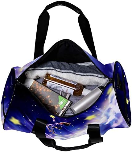 Spor spor çantası Yıldız Küçük Kız Gece spor çantası Çocuklar seyahat Çantası Hafta Sonu Çantası