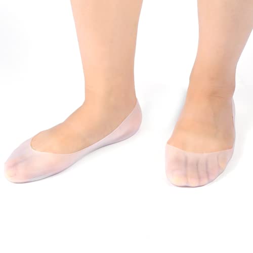 Ayak Koruyucu Çoraplar, 1 Çift Silikon Ayak Çorabı Nemlendirici Yeniden Kullanılabilir Yumuşatma için Kararlı (Lar)