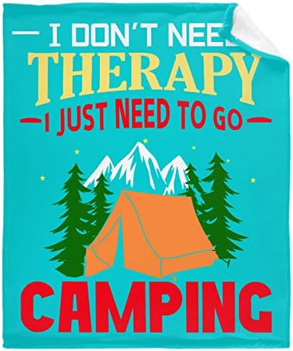 Makutadanti Terapiye İhtiyacım Yok, Sadece Kanepe için Kamp Pazen Battaniyeye İhtiyacım Var, Tüm Sezon Yumuşak Sıcak Rahat