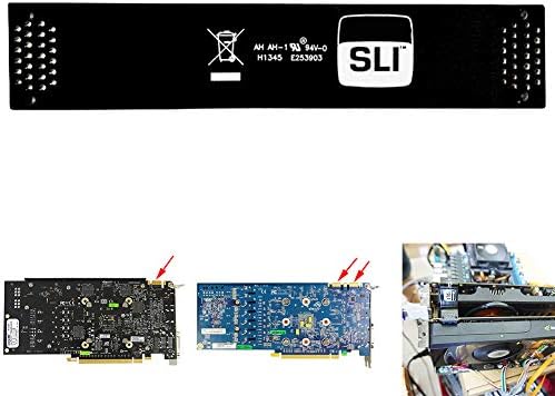 hudiemm0B SLI Köprü Adaptörü, GTX1070 / 1080 için Yüksek Hızlı Grafik Kartları Konnektör Adaptörü SLI Köprü Adaptörü