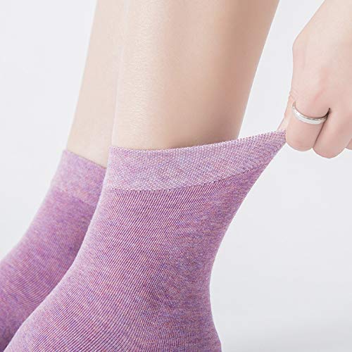 Çorap 2 PAKETİ Düz Renk Silikon Nemlendirici Jel Topuk Çorap Kırık Ayak Kuru Koruyucu Womans Bayanlar Kızlar Orta Buzağı Spa