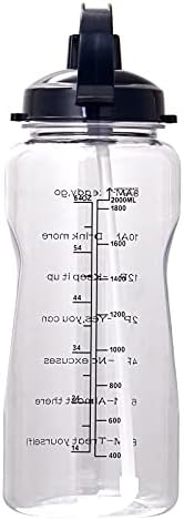 QAZW Yarım Galon Su Şişesi-2L, Beyaz-3.8 L