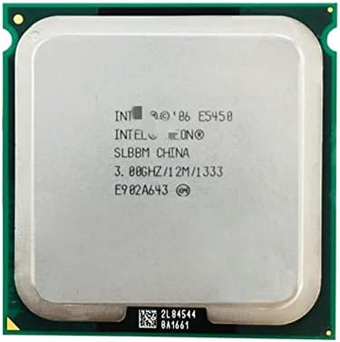 WUYİN E5450 Quad Core 3.0 GHz 80 W 12 MB SLANQ SLBBM Işlemci LGA 771 Anakart Üzerinde Çalışır Test 100 % Çalışma CPU İşlemciler