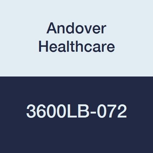 Andover Healthcare 3600LB-072 Coflex Non-Woven Yapışkan Kendinden Yapışkanlı Sargı, 15 'Uzunluk, 6 Genişlik, Açık Mavi, Lateks