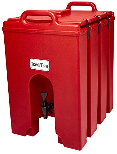 Cambro 1000LCD158 Camtainer 10 Galon Kapasiteli Sıcak Kırmızı Kutu 1