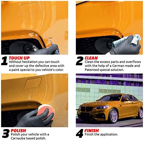 Toyota Otomotiv Rötuş Boyası için Renk ve Boya-Gri MİKA MET-UCAF1-Boya Çizik Onarımı, Tam Eşleşme-Temel