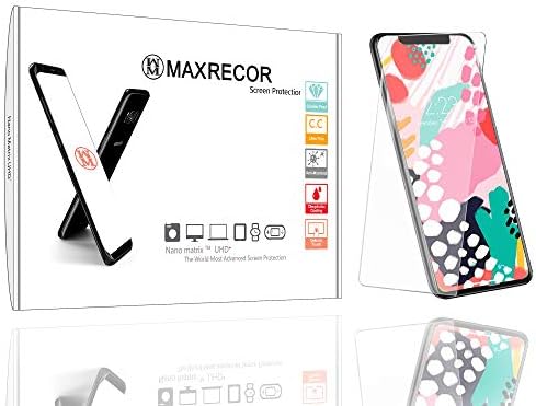 Samsung Galaxy S10+ Cep Telefonu için Tasarlanmış Ekran Koruyucu-Maxrecor Nano Matrix Parlama Önleyici