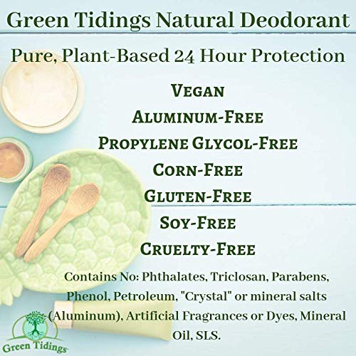 Doğal Deodorant 2.7 Ons Örnekleyici 5 Paket (%15 TASARRUF), Kadınlar ve Erkekler için Tamamen Doğal Organik Deodorant Alüminyum