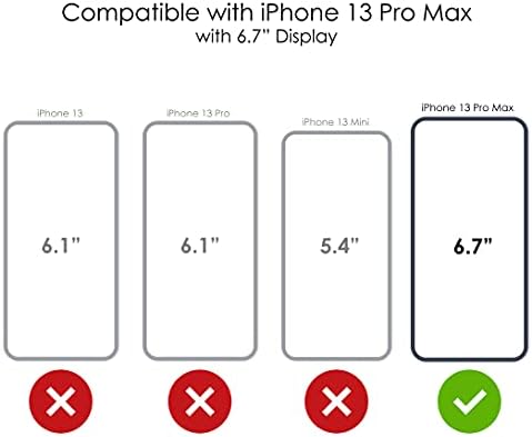 Distinctİnk Temizle Darbeye Hibrid Vaka iPhone 13 Pro MAX ( 6.7 Ekran) - TPU Tampon, Akrilik Geri, Temperli Cam Ekran Koruyucu-Arkansas-Aşk