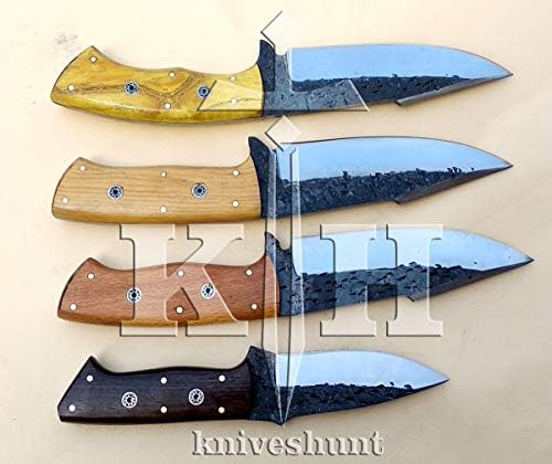 Paslanmaz Çelik bıçak özel el yapımı bıçaklar-lot 4 Paslanmaz Çelik özel el yapımı Skinner bıçak