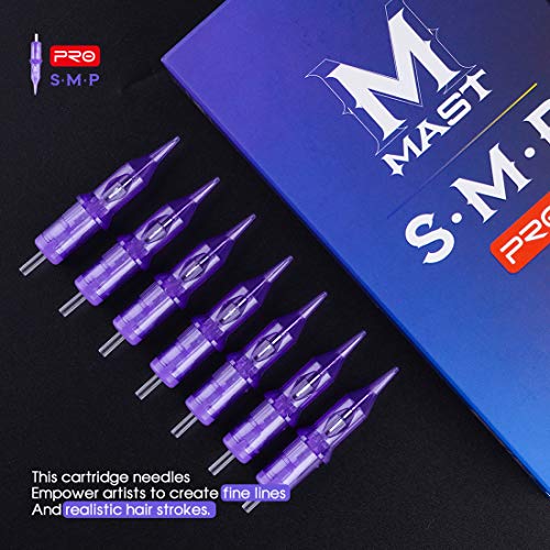 Mast Pro Smp Pyb Kartuşları İğneler Bugpin Dövme İğneler Yuvarlak Liner Dövme Kalem Makinesi 0401RL için