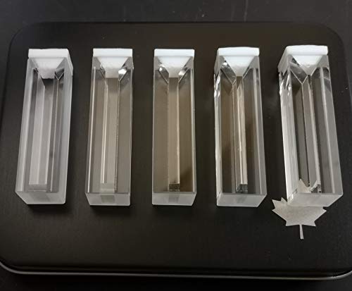 Mikro Odacıklı Alpha Nanotech UV Kuvars Küvetler (Yol Uzunluğu: 10 mm; Oda Hacmi: 0,35-1,75 ml; İki veya Dört Taraflı Pencereler)